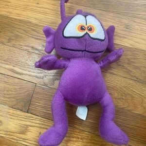 $3 BUNDLE ITEM! Purple Alien Plush‎ Toy Stuffed Animal Cartoon Kids Collectible
